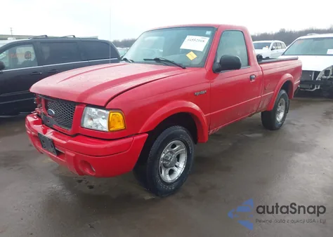 2003 Ford Ranger z USA, uszkodzony, nr VIN 1FTYR10U73TA25711